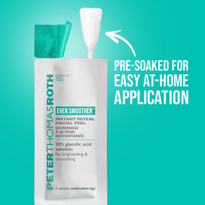 Even Smoother™ Instant Reveal Facial Peel|8 cotton swabs