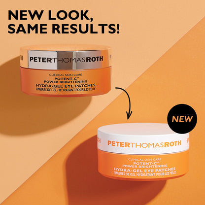 Potent-C Power Brightening Hydra-Gel Eye Patches|30 pairs / 60 patches